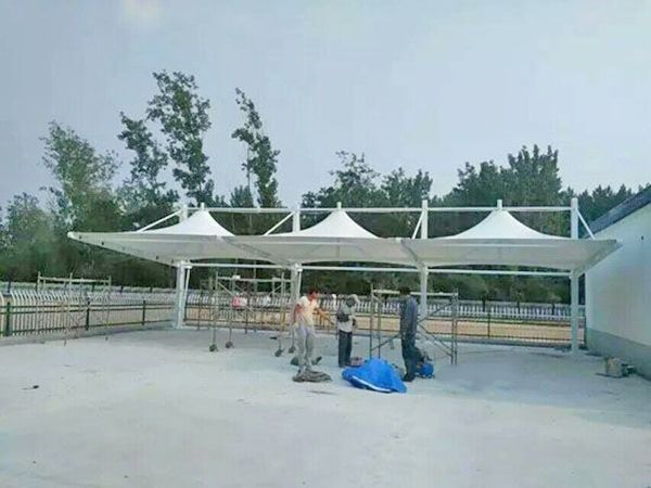 臨沂羅莊區車棚